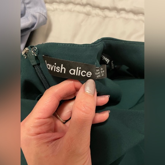 Half cape mini dress - Picture 2 of 2